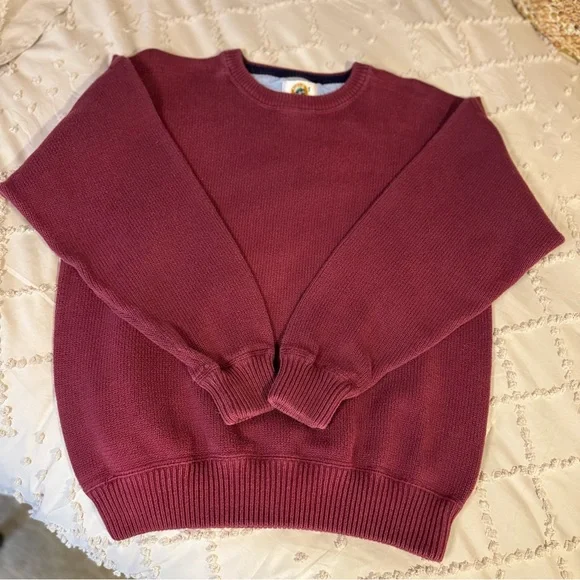 Men's Classic Crewneck Sweater - Black - Picture 5 of 7